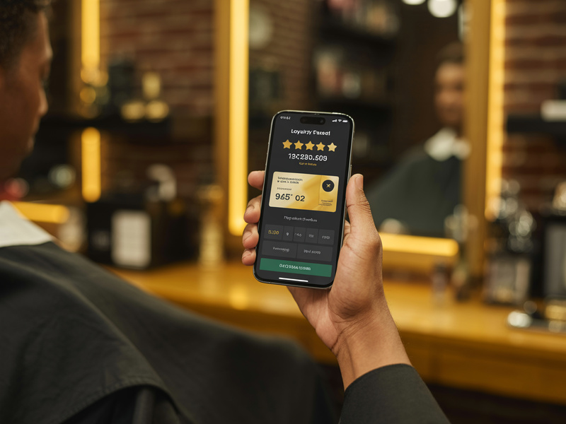 Beauty rewards loyalty program interface