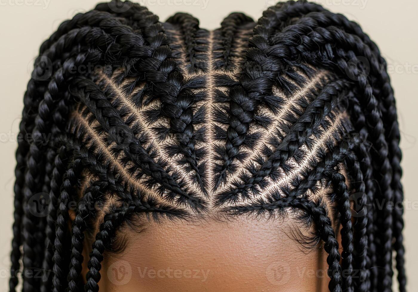 Beautiful braided hairstyle
